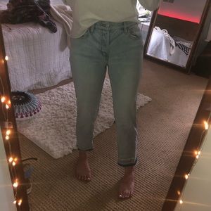 Free People Distressed/Fringed Bottoms